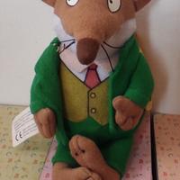 Geronimo Stilton peluche piccolo con zainetto libr
