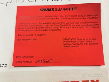 Epilatore  sterex per elettrocoagulazione