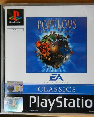 Populous The Beginning - Playstation 1 PAL