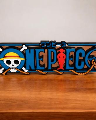 One Piece - Logo Tridimensionale