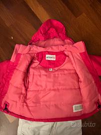 Completo da sci bambina 3 anni