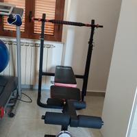 Palestra completa con cyclette 