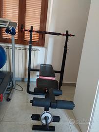 Palestra completa con cyclette 