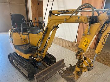 Mini escavatore komatsu pc 09