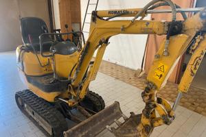 Mini escavatore komatsu pc 09