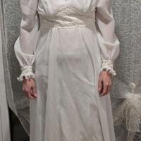 Abito da sposa Vintage bianco (vedi descrizione)