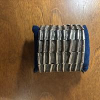 Bracciale in lega di rame a doghe