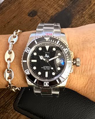 OROLOGIO SUBACQUEO AUTOMATICO NUOVO PELLICOLATO
