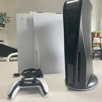 Playstation 5 + Dock + Cover nera