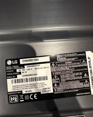 Scheda per tv LG