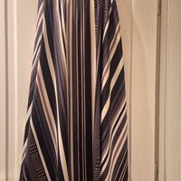 Gonna lunga effetto raso