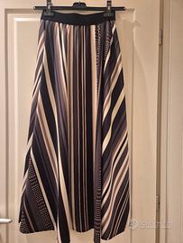 Gonna lunga effetto raso