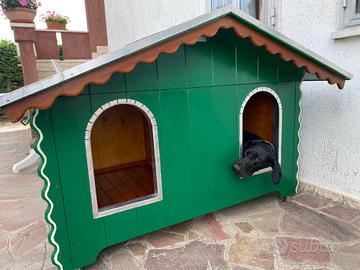 Cuccia legno cane artigianale