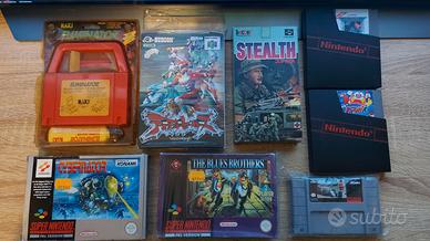 Giochi Super Nintendo SNES e Ultra 64