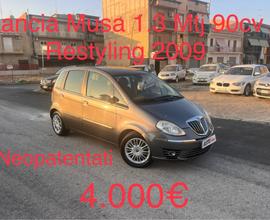 Lancia Musa 1.3 Mtj 90cv Restilyng 2008 PERMUTA