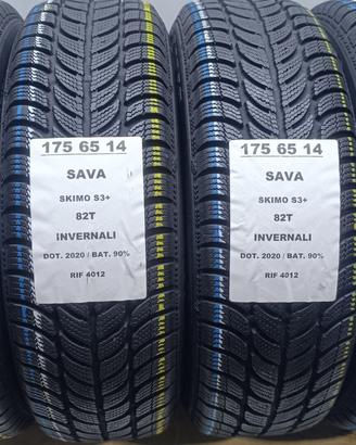 4 GOMME 175 65 14 SAVA INV RIF4012