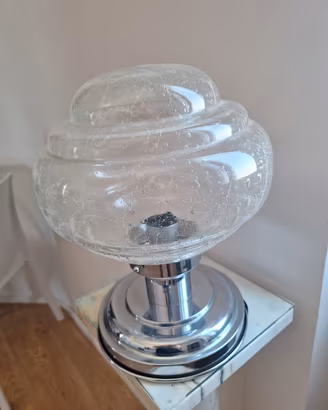 Lampada anni 60  vetro pluriginoso Murano 