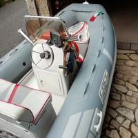 Gommone sacs s410 con carrello