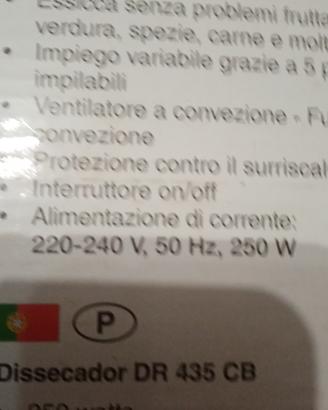 essiccatore 