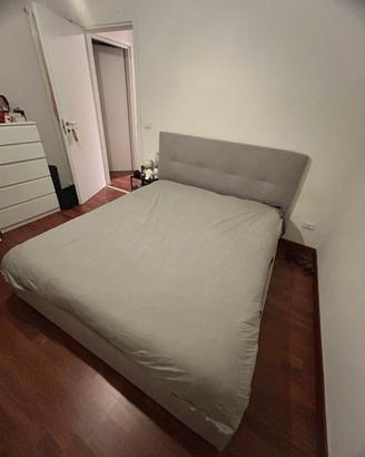 Letto Selene contenitore Matrimoniale + materasso
