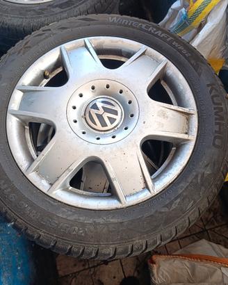 Cerchi VW con gomme e cerchi BMW 
