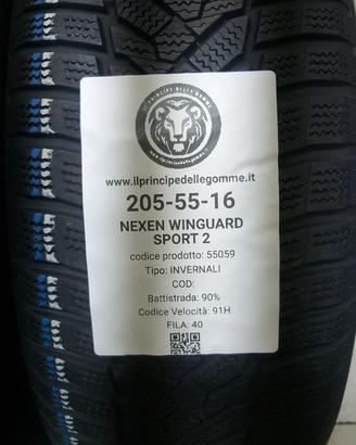 2 GOMME 205 55 16 NEXEN A55059