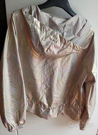 Giacchina impermeabile con cappuccio