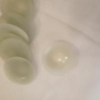 piattini trasparenti vetro opaco leggero cinesi