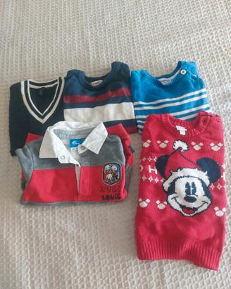 set maglioncini