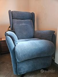 Poltrona relax recrinabile 
