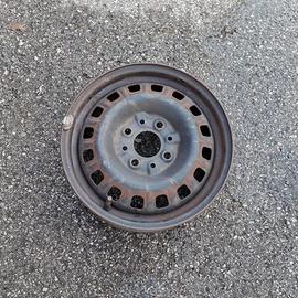 1 - CERCHIO IN LAMIERA FIAT 4X13 4X98 ET38 CB 58,1