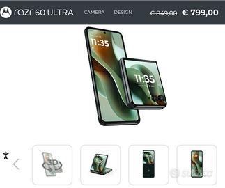 Moto Razr 60 Ultra 16+16Gb 512G Green