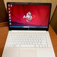 Pc Portatile HP Notebook SlimWhite Ryzen SSD Nuovo
