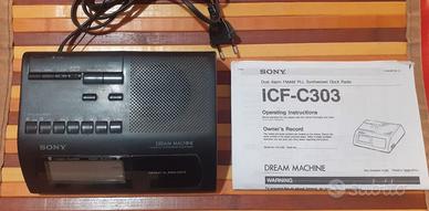 Radiosveglia Sony ICF C303 Dream Machine