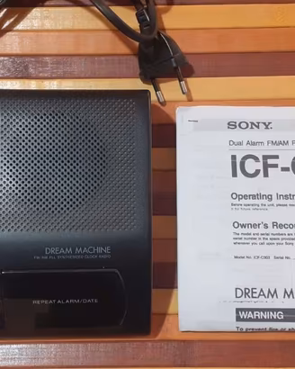 Radiosveglia Sony ICF C303 Dream Machine