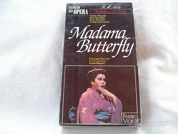 Un Palco All'Opera Madama Batterfly Editoriale Vhs
