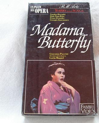 Un Palco All'Opera Madama Batterfly Editoriale Vhs