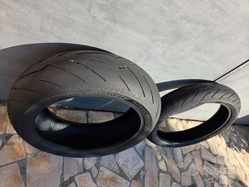 Coppia Pirelli Rosso 3 120/70 e 190/55 solo rodate