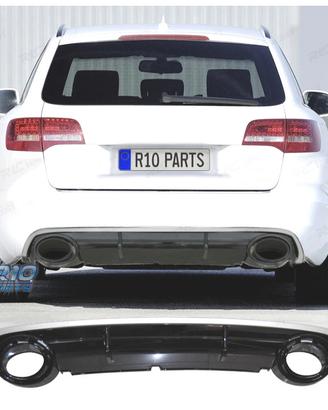 DIFFUSORE PER AUDI A6 C6 SEDAN AVANT 04-08 LOOK RS