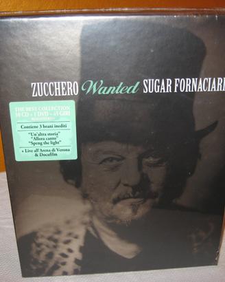 Zucchero cofanetto wanted+cd bluesugar