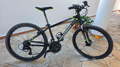 Mtb Rockrider ST 500  misura 24 colore grigio/nero