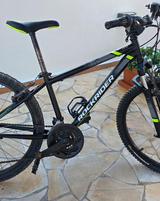 Mtb Rockrider ST 500  misura 24 colore grigio/nero