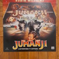 JUMANJI ROBIN WILLIAMS HELEN HUNT FILM LASER DISC