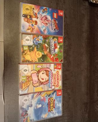 N.4 giochi Nintendo Switch
