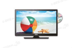 TV LED 19" * DVB-T2 HEVC e DVD nera