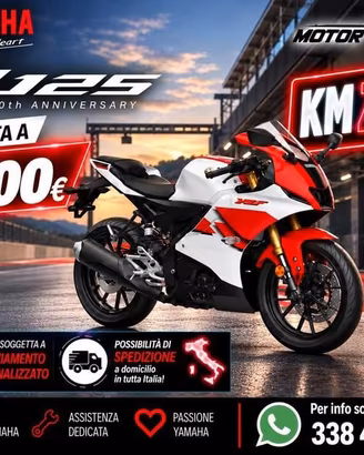 Yamaha YZF R125 Yamaha R 125 Anniversary