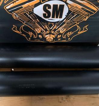 TERMINALI ORIGINALI Harley-Davidson Touring NERO