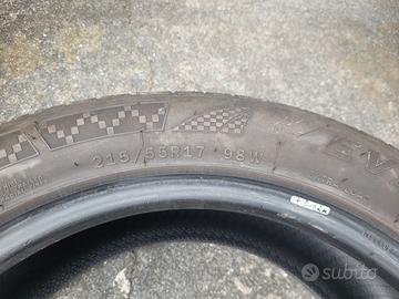 4 Gomme 215/55 R17 98W USATE