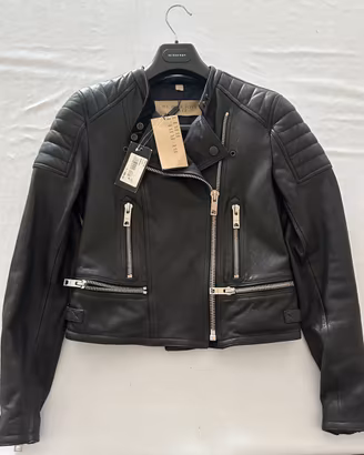 GIACCA DONNA DA MOTOCICLISTA IN PELLE BURBERRY