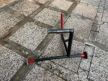 Cavalletto ruota moto monobraccio